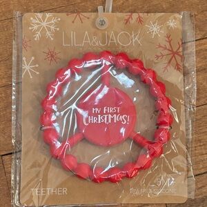 Red Christmas Teether